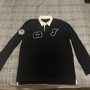 Jiberish - Black Rugby Shirt